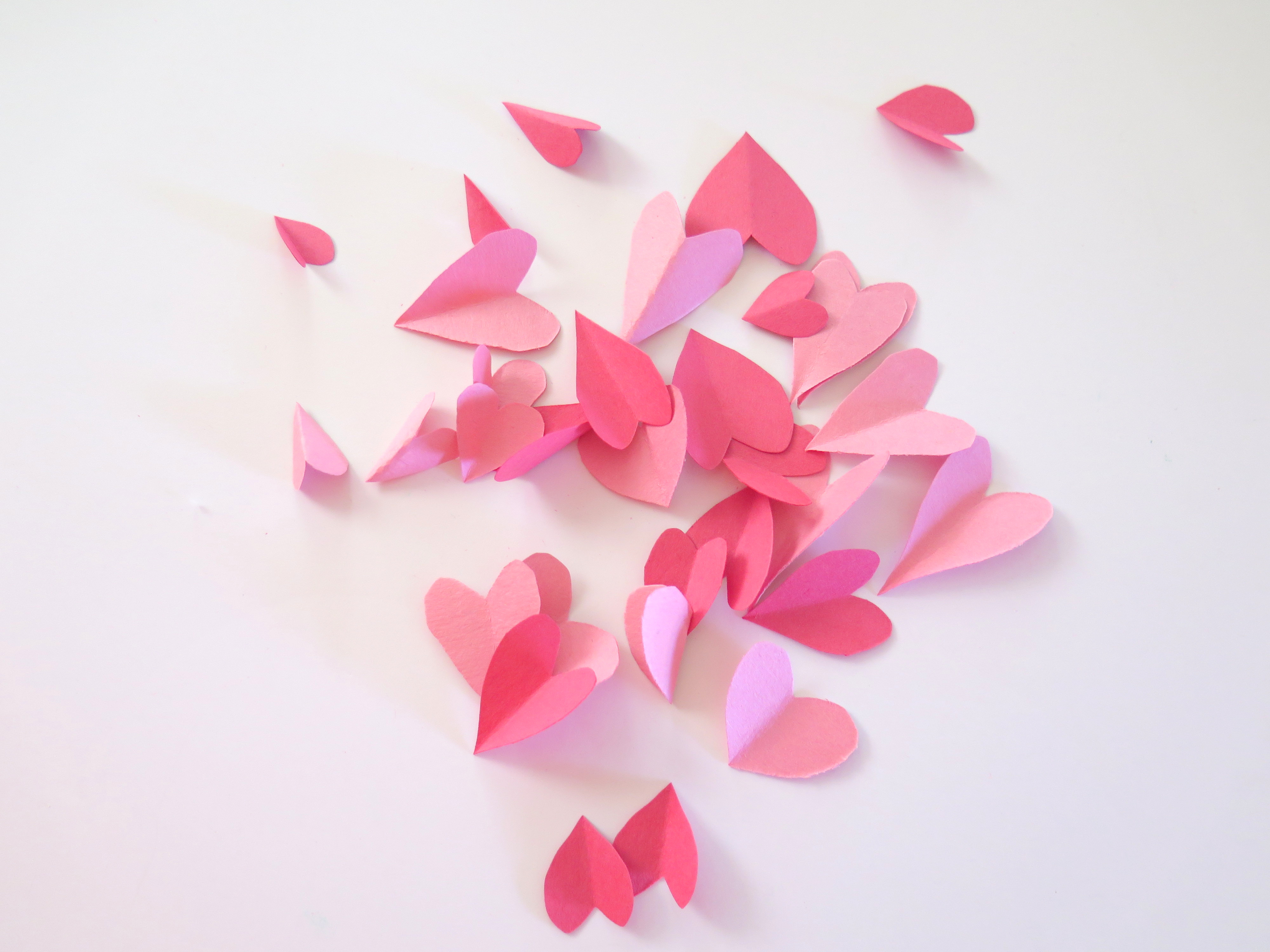 Suncatcher- cut out hearts