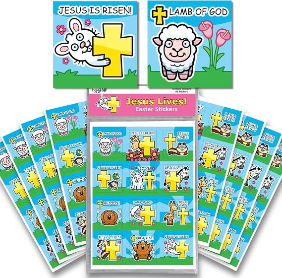 Jesus Lives! Easter Stickers