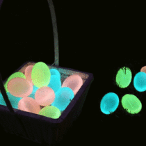 glowing eggs